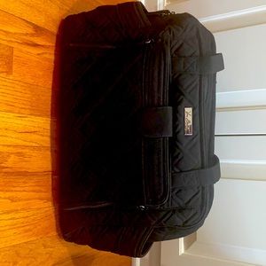 Vera Bradley black diaper bag
